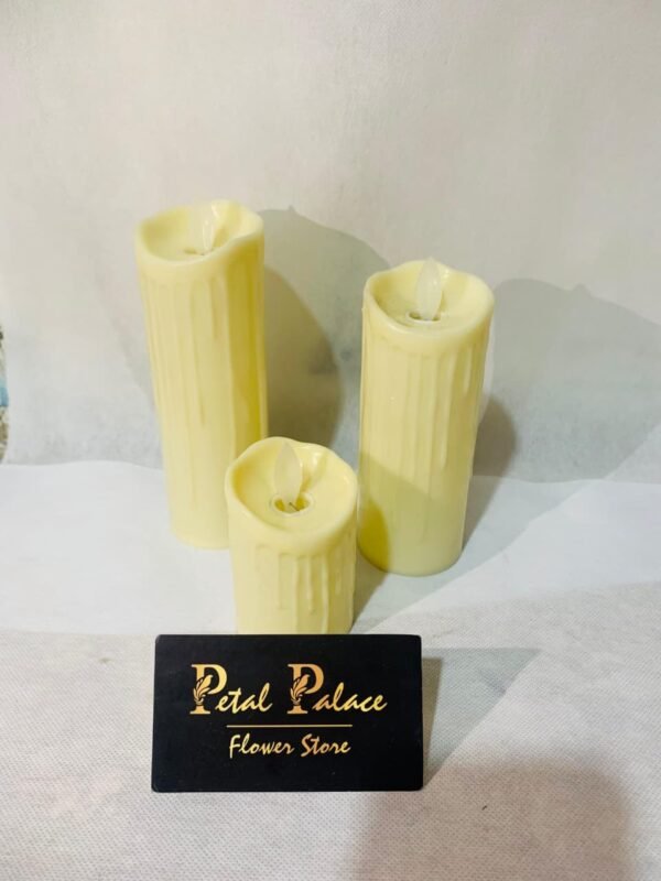 Beautiful candles for birthday